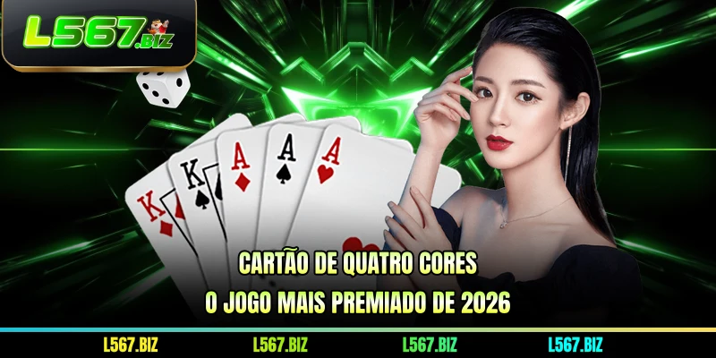 Cartão De Quatro Cores - O Jogo Mais Premiado De 2026