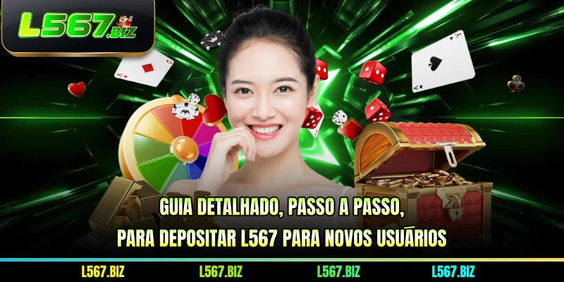 Guia detalhado, passo a passo, para depositar L567 para novos usuários