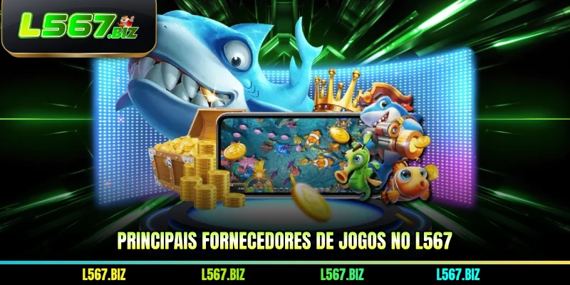Principais fornecedores de jogos no L567